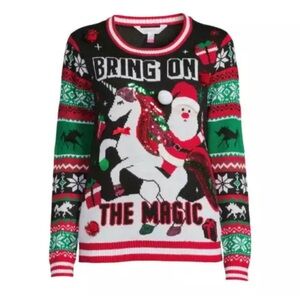 No Boundaries Unisex Ugly Christmas Sweater Size XXL (19)